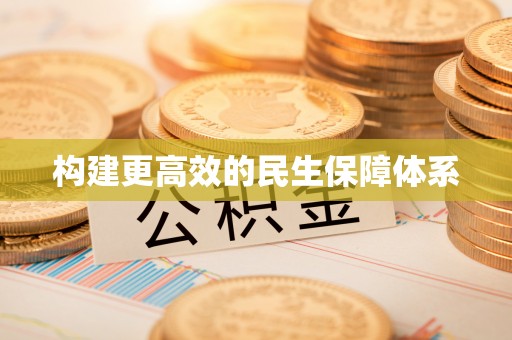 镇康构建更高效的民生保障体系