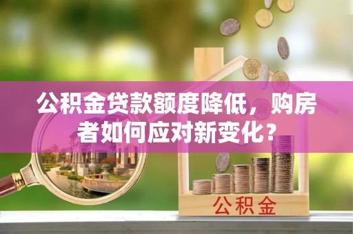 镇康公积金贷款额度降低，购房者如何应对新变化？