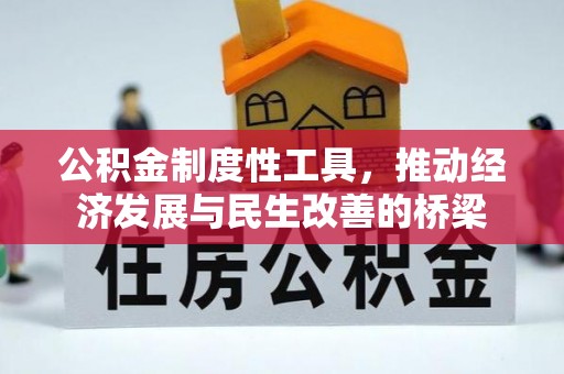 镇康公积金制度性工具，推动经济发展与民生改善的桥梁
