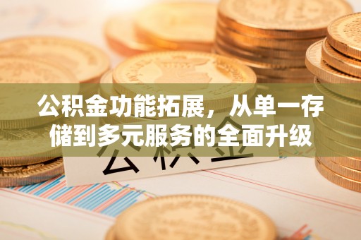 镇康公积金功能拓展，从单一存储到多元服务的全面升级
