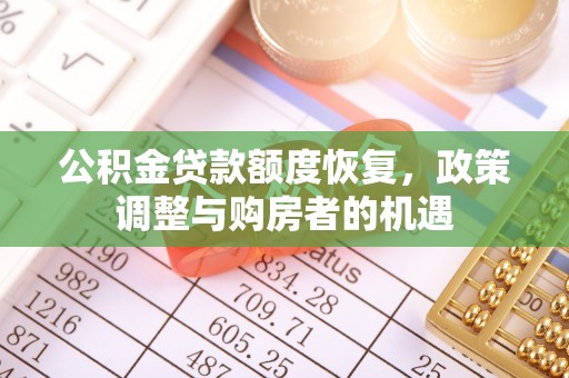 镇康公积金贷款额度恢复，政策调整与购房者的机遇