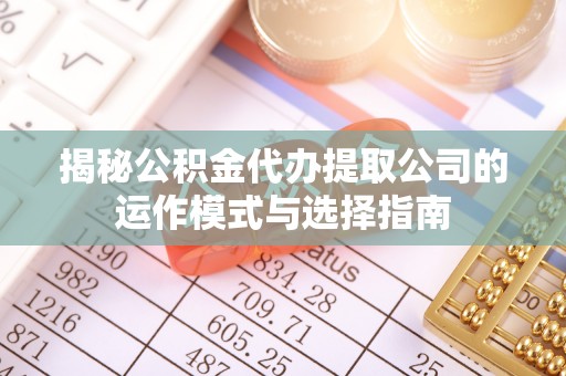 镇康揭秘公积金代办提取公司的运作模式与选择指南