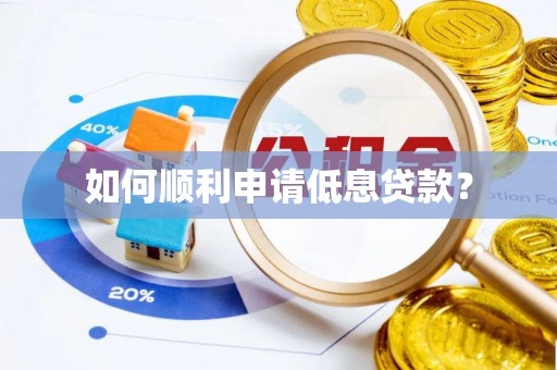 镇康如何顺利申请低息贷款？