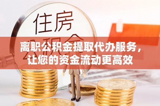 镇康离职公积金提取代办服务，让您的资金流动更高效
