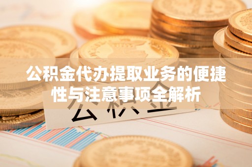 镇康公积金代办提取业务的便捷性与注意事项全解析