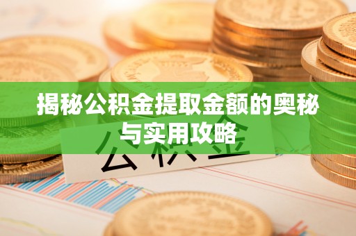 镇康揭秘公积金提取金额的奥秘与实用攻略